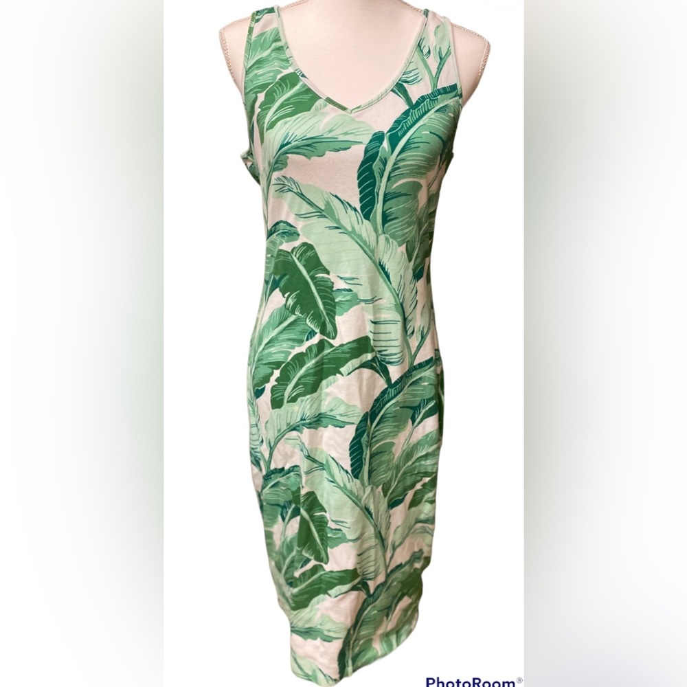 Old Navy Tropical Print Dress